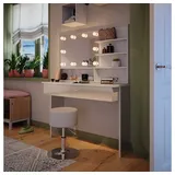 Vicco Schminktisch Azur mit Hocker & LED-Beleuchtung,