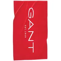 GANT Strandtuch 1er Pack 'BEACH TOWEL GANT EST.1949' Hellrot