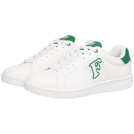 Fila Damen Crosscourt 2 NT Patch wmn Sneaker, White-Verdant Green, 41 EU