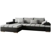 Mirjan24 Ecksofa Bangkok, Stilvoll L-Form Sofa mit Schlaffunktion und Bettkasten, Wohnlandschaft (Seite: Links, Soft 011 + Couches, Wohnlandschaften, Ecksofas