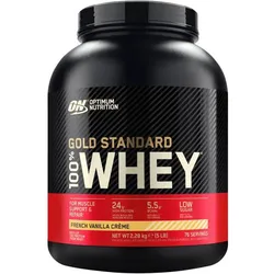 Optimum Nutrition 100% Whey Gold Standard (5lbs) French Vanilla Crème One Size