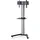 VCM Stadino Maxi TV-Standfuß 1 Stk. 1,0 m Silber/Schwarzglas Aluminium