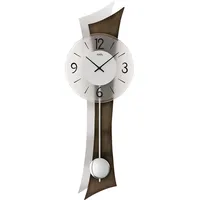 AMS Pendelwanduhr 70,0 cm W7425/1 silber