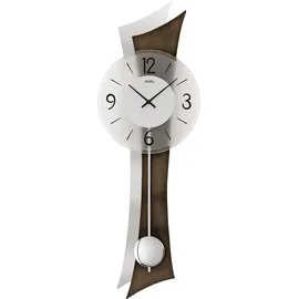 AMS Pendelwanduhr 70,0 cm W7425/1 silber