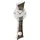 AMS Pendelwanduhr 70,0 cm W7425/1 silber