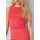 s.Oliver Geripptes Midi-Kleid mit Cut-out und Schlitz - rot - 152