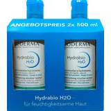 Bioderma Hydrabio H2O Solution Micellaire Reinigungslösung, 1000ml (2x 500ml)