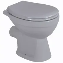Sanicomfort manhattan Stand-WC mit WC-Sitz Grau