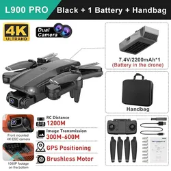 L900 Pro SE HD Drone 4K Professionelle FPV Mit Kamera 5G WIFI Visuelle Hindernis Vermeidung Bürstenlosen Motor RC Quadcopter Mini Eders
