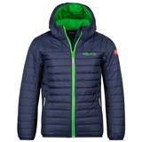 Trollkids - Steppjacke KIDS Eikefjord in navy/bright green, Gr.104