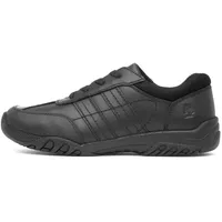 Hush Puppies Boy's Jezza 2 Senior School Uniform Shoe, Schwarz, 36 2/3 EU - 36 EU