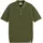 Scotch & Soda Poloshirt & Core Structured Knitted Regular Fit Polo, Kurzarm, Struktur, Knopfleiste, Baumwolle grün, M