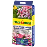 Floragard Floragard® Aktiv Pflanzerde für Balkon und Geranien - 20 Liter