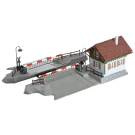 FALLER Bahnübergang mit Schrankenwärterhaus 120174 H0