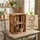 Teramico Holzkiste 40 x 30 x 25 cm 6-tlg. braun