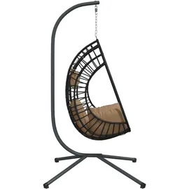 vidaXL Hängesessel Ei-Design Anthrazit