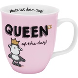 SHEEPWORLD Kaffeebecher Queen of the day! 400ml 48846