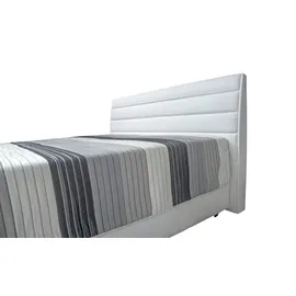 Möbel Kraft Boxspringbett 182 x 116 cm Weiß