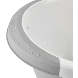 KEEEPER Rührschüssel "carlotta" 1,5 Liter weiß/nordic-grey - Grau