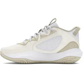 Under Armour Lockdown 6 white/silt/metallic gold 45