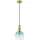 Nova Luce Murano 1-flg. Ø 16 cm mehrfarbig Glas
