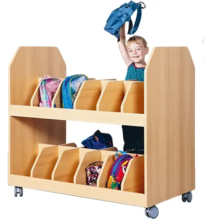 Taschenwagen mit Trennungen