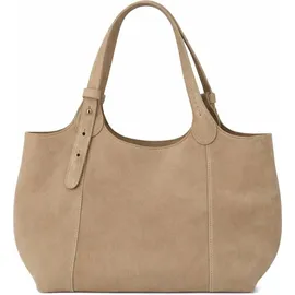 Nero Giardini Schultertasche Leder Beige