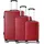 Benzi 5330 Koffer-Set 3-tlg. rot