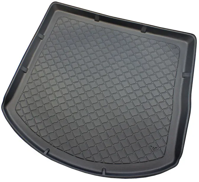 Gummimatte für den Kofferraum, passend für Ford Mondeo IV (2007–2014) Turnier/Combi, mit vollwertigem Reserverad