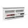 hjh living Estha 11 52,0 x 104,0 x 24,0 cm Sitzbank grau/weiß