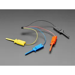 Adafruit JST-SH 4-Pin Kabel, Micro SMT Test Hooks, GND V+ SDA SCL, 3,3-5V