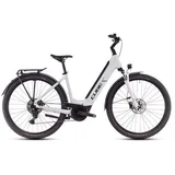 Cube touring hybrid one 500 Wave 2025 | cotton ́n ́grey | 50 cm | E-Trekkingräder - weiß