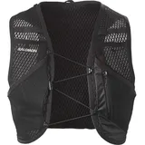Salomon Trinkrucksack SALOMON "ACTIVE SKIN 8 NO FLASKS", Gr. L, schwarz, metal, Obermaterial: 100% Polyamid, Rucksäcke