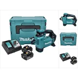 Makita DMP 181 RTJ Akku Kompressor 18 V 11,1 bar + 2x Akku 5,0 Ah + Ladegerät + Makpac