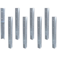 Wickey Bodenanker Erdanker Winkelanker-Set SolidLock für Spielturm Schaukel, Anker,