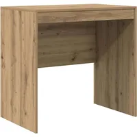 VidaXL Schreibtisch Eiche 80x50x76 cm Holzwerkstoff