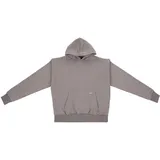 dropsize HEAVY OVERSIZE METAL PATCH HOODIE - Braun - S