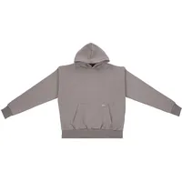dropsize HEAVY OVERSIZE METAL PATCH HOODIE - Braun - S