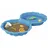 PROGARDEN Sand- und Bademuschel Sandy 2 blau (680920)