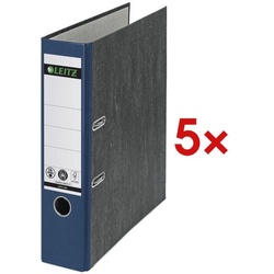 Leitz 5x Ordner »1080« CO₂ neutral blau, 8x31.8x28.5 cm