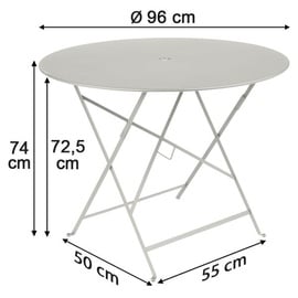 Fermob Bistro Tisch Ø 96 cm Stahl
