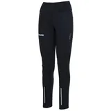 Airtracks Damen Winter Thermo Laufhose Lang Pro Line schwarz schwarz 2XL