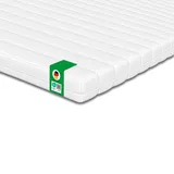 Schlaftroll Mikrofaser, Weiß, Textil, Rechteckig, 180x200 cm, Oeko-Tex® Standard 100, Schlafzimmer, Matratzen Shop, Matratzenzubehör, Topper