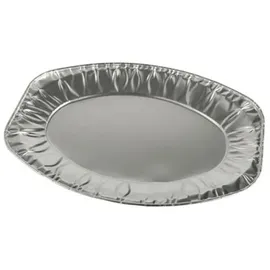 Papstar Starpak Servierplatten, Alu oval 43 cm x 29 cm