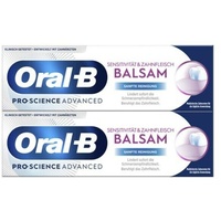 Multipack Oral-B Pro-Science Advanced Sensitivität & Zahnfleisch Balsam Zahnpasta 24x75 ml
