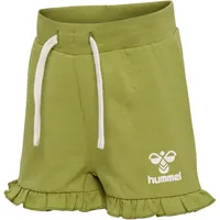 Hummel hmlDREAM RUFFLE Baby-Sweatshorts 6156 | green olive 80