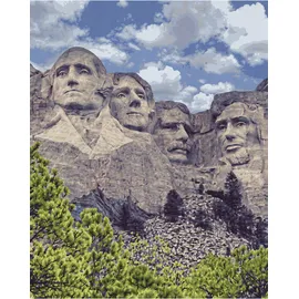 Schipper Malen nach Zahlen Mount Rushmore 1 St. 40 x 50 cm bunt