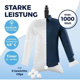 Clean Maxx PRO KOMPAKT Reisebügeleisen schwarz/silber