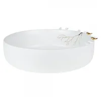 räder Vogelschwarm Schale Gold/Weiß 35,5 cm