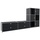 Viasit Sideboard System4, 82859 schwarz 227,9 x 40,4 x 118,2 cm